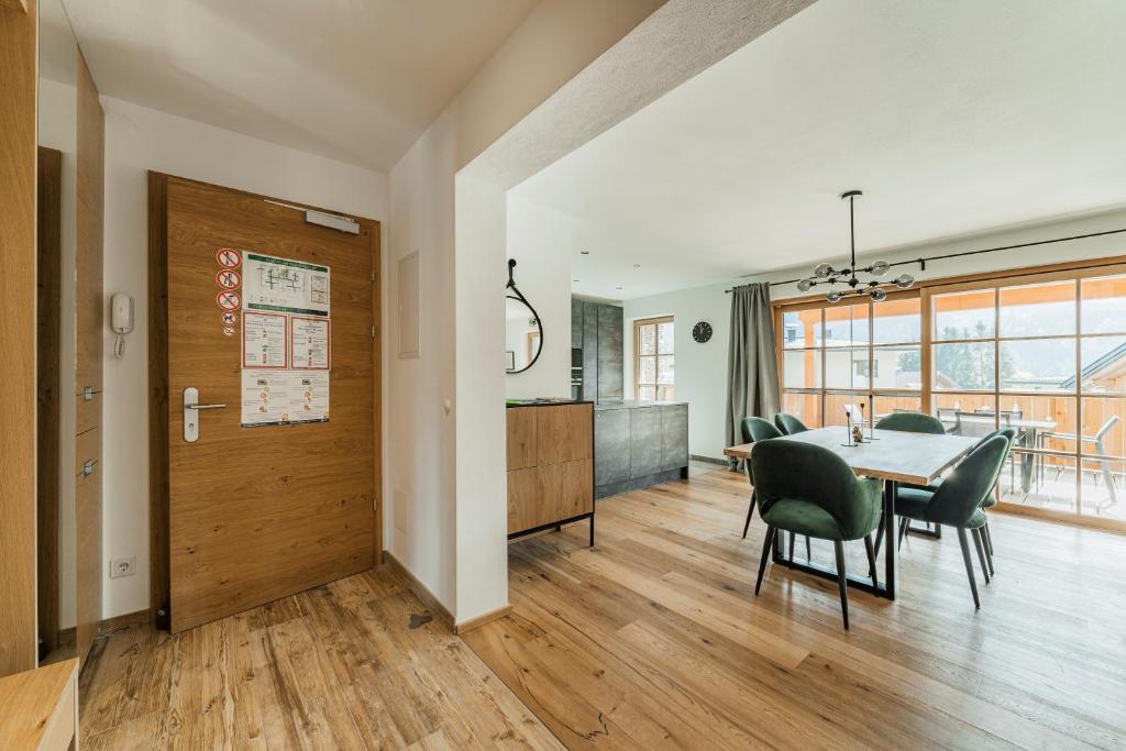 Kuchyň nebo kuchyňský kout v ubytování Dachstein West Apartment T3