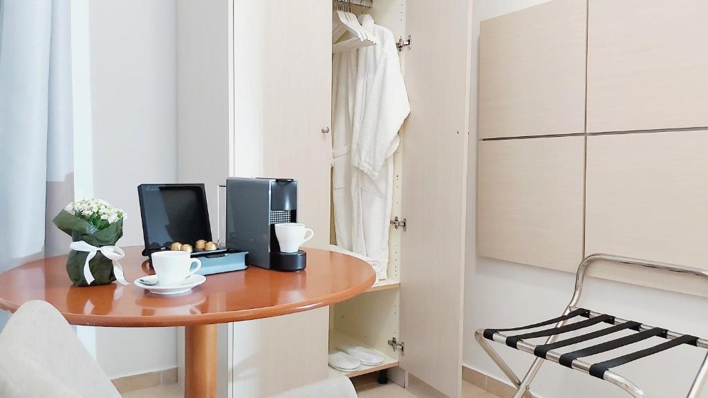 Posezení v ubytování Akrogiali Exclusive Hotel (Adults Only)