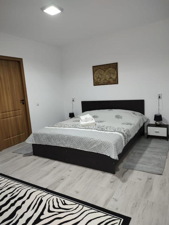Postel nebo postele na pokoji v ubytování ZEN SPOT Satic
