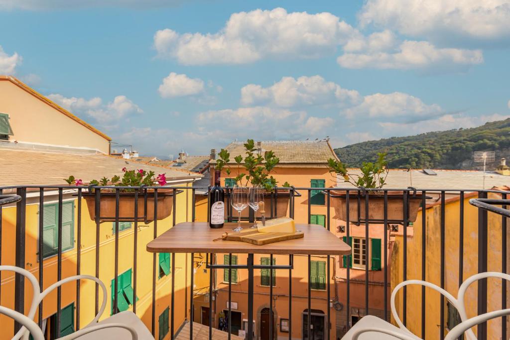 Nespecifikovaný výhled na hory nebo výhled na hory při pohledu z bed and breakfast