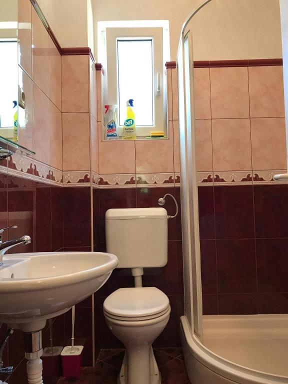 Kúpeľňa v ubytovaní Apartments Semafor