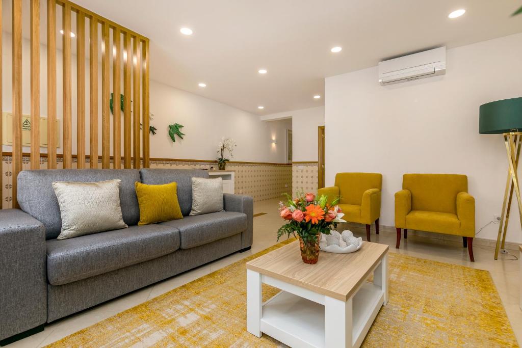 Et opholdsområde på Casa da Alegria