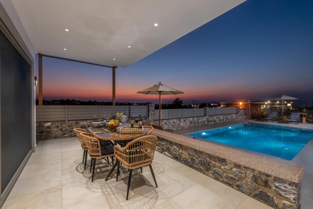 Villa Karydia with private pool - Villa De Deux Chambres
