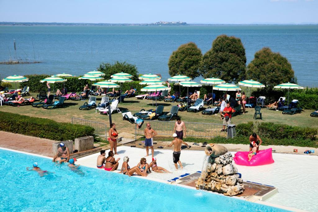 Hosté ubytování Camping & Village Polvese