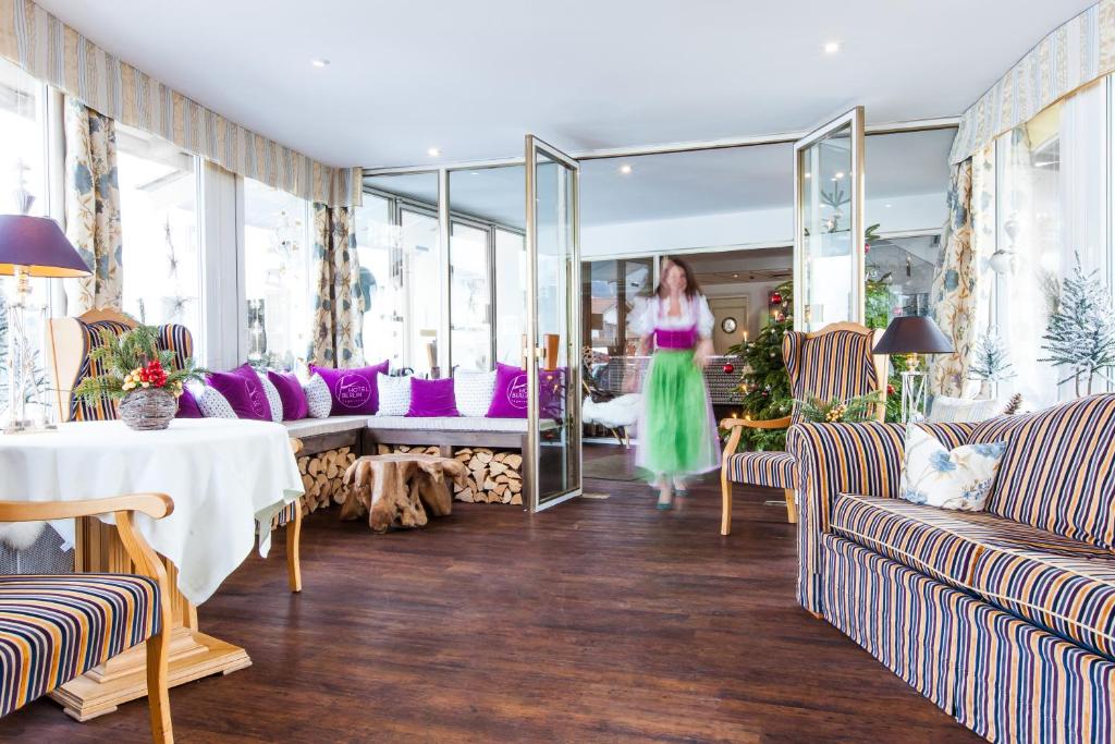 Posezení v ubytování Hotel Berlin Tegernsee