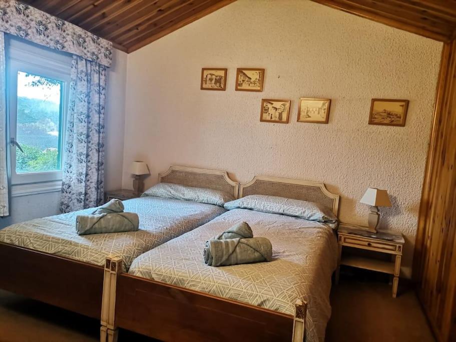 Postel nebo postele na pokoji v ubytování Mirador de San Matias