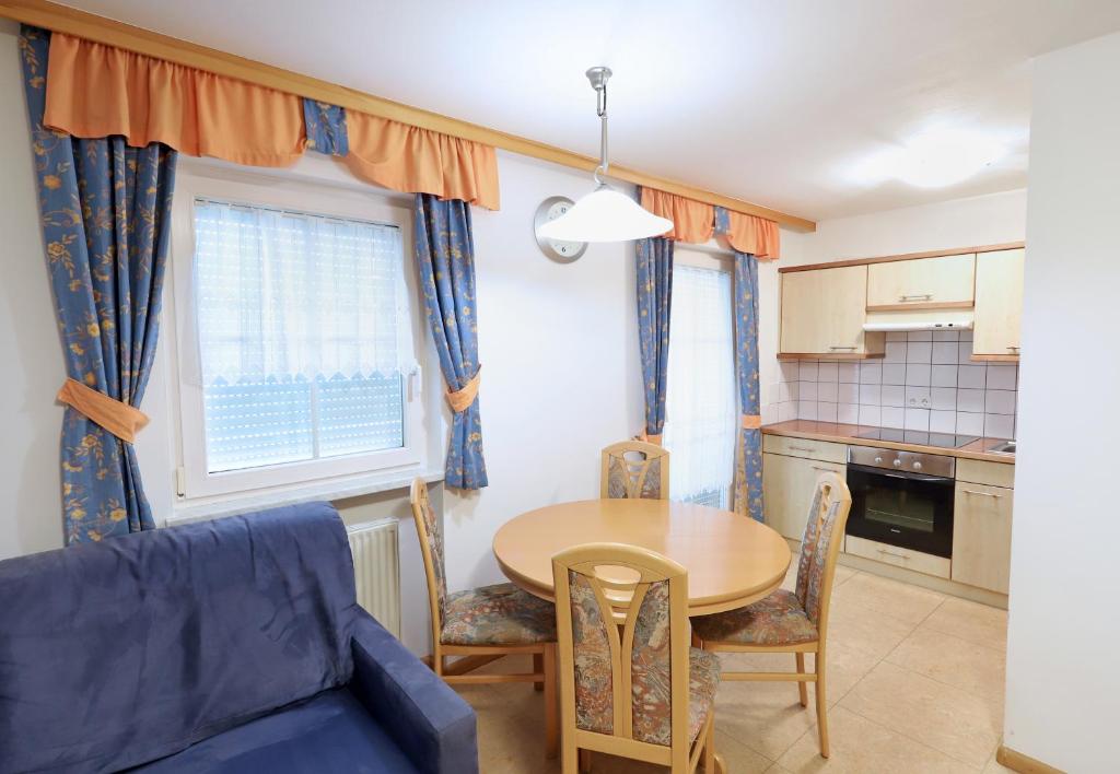 Kuchyň nebo kuchyňský kout v ubytování Residence Sonneck