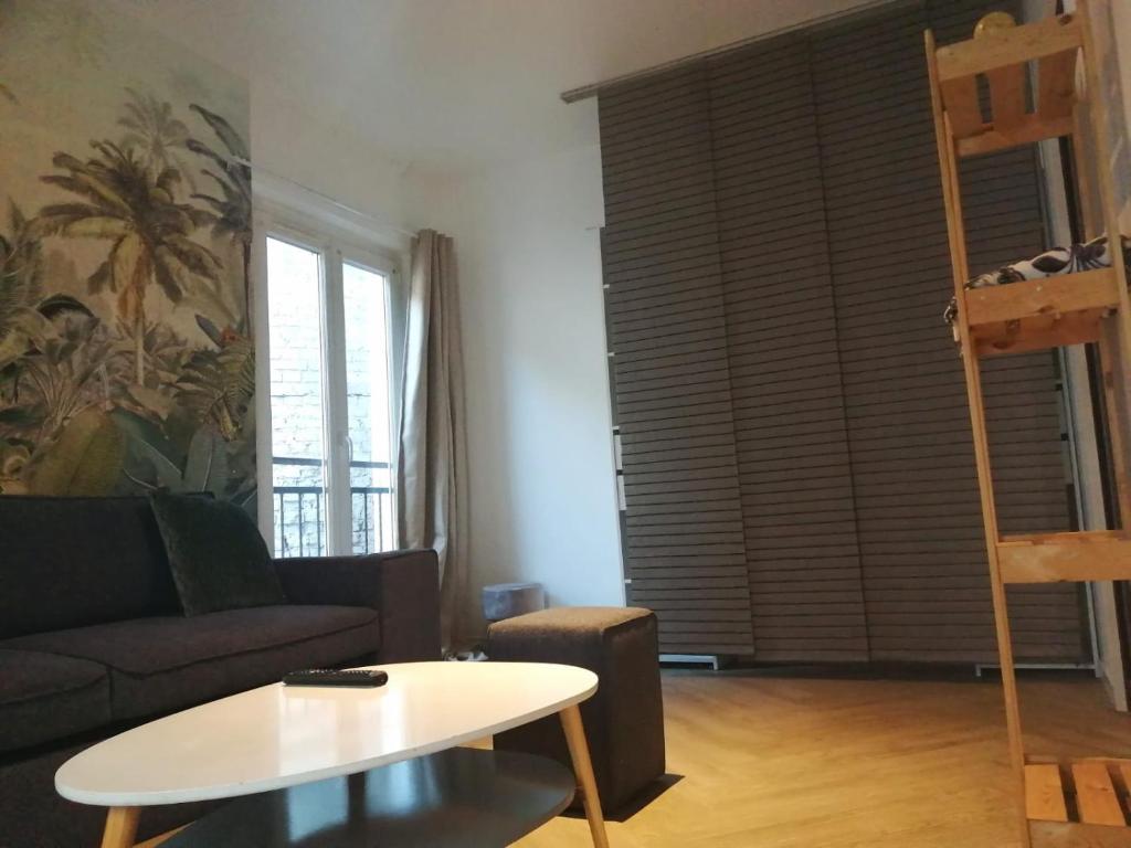 Posedenie v ubytovaní Agréable maison de ville En plein cœur de Rouen