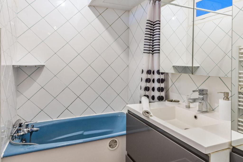 Kúpeľňa v ubytovaní Appartement Lyret - Welkeys