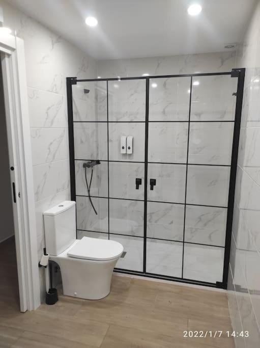 Koupelna v ubytování Bonita y amplia casa con patio, en centro ciudad