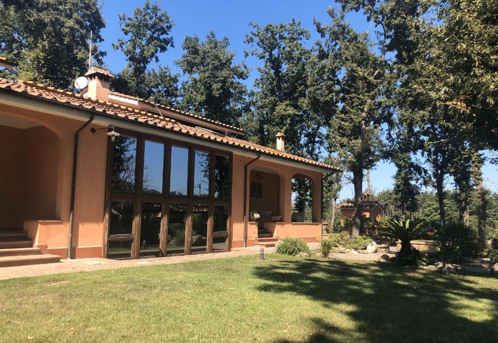 Zahrada ubytování Guest House La Selvotta