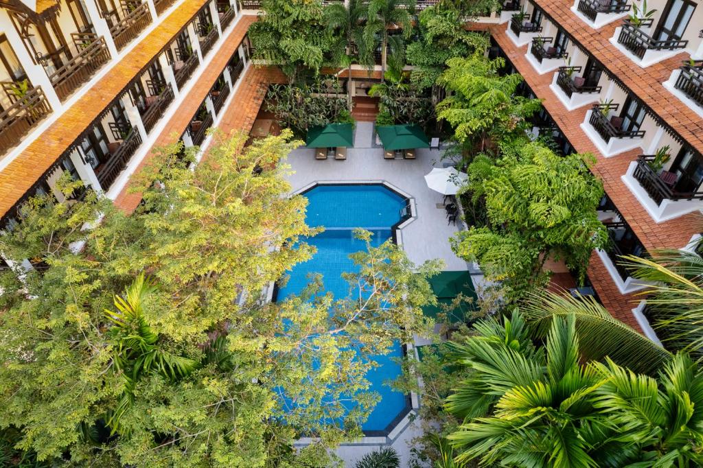 Zahrada ubytování Saem Siemreap Hotel