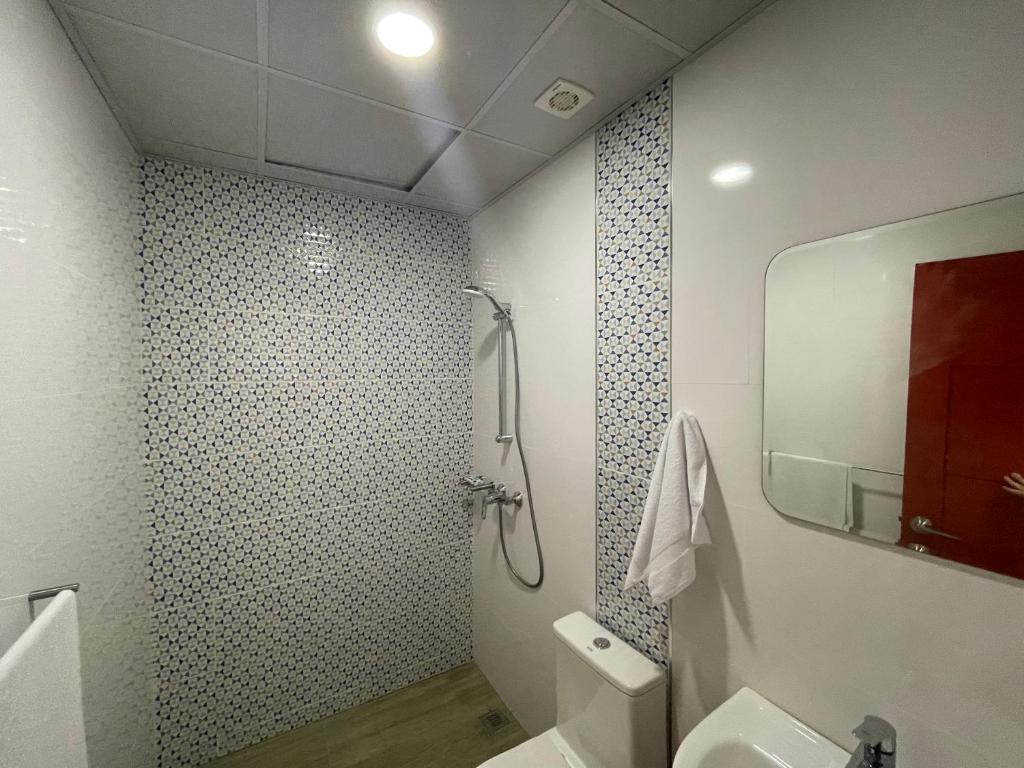 Koupelna v ubytování Hotel Conquistador Santo Domingo