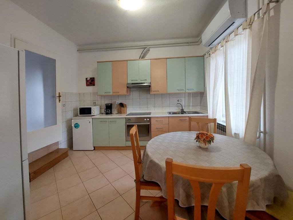 Kuchyň nebo kuchyňský kout v ubytování Apartments by the sea Duga Luka - Prtlog, Labin - 3025