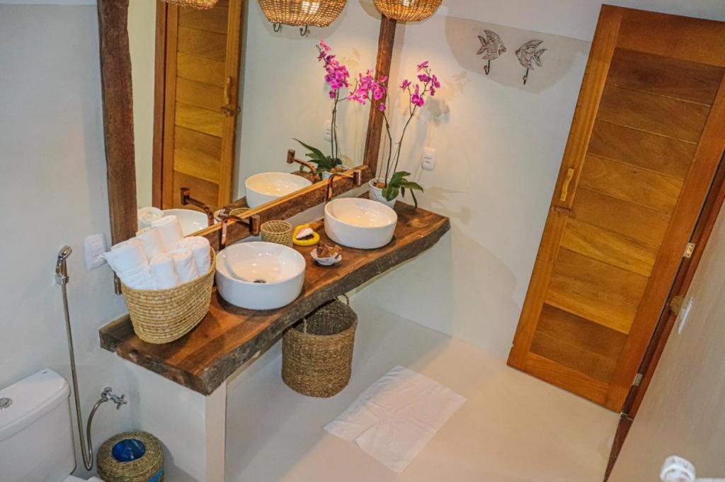Koupelna v ubytování Suites Taipe