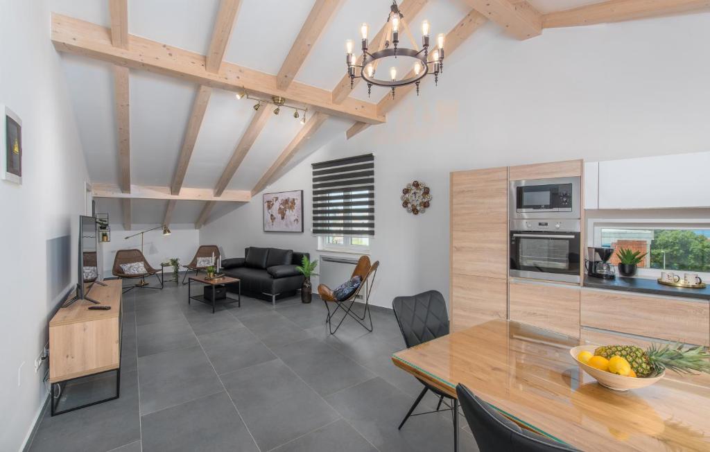 Kuchyňa alebo kuchynka v ubytovaní Apart Residence-Galant