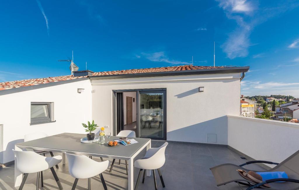 Balkón alebo terasa v ubytovaní Apart Residence-Galant