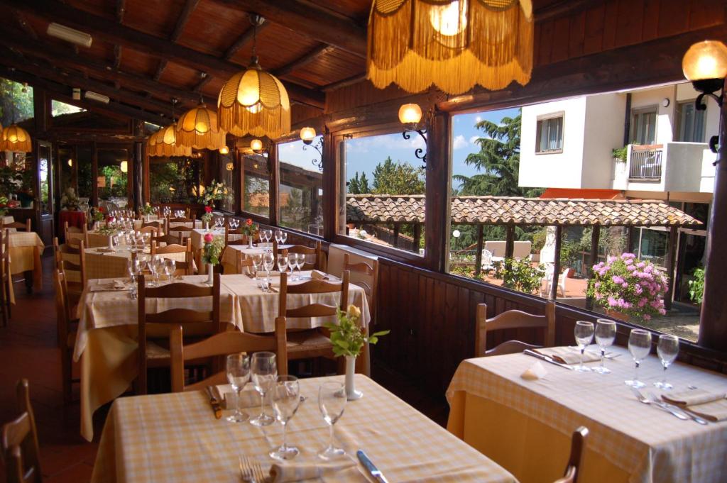 Restaurace v ubytování Balletti Park Hotel