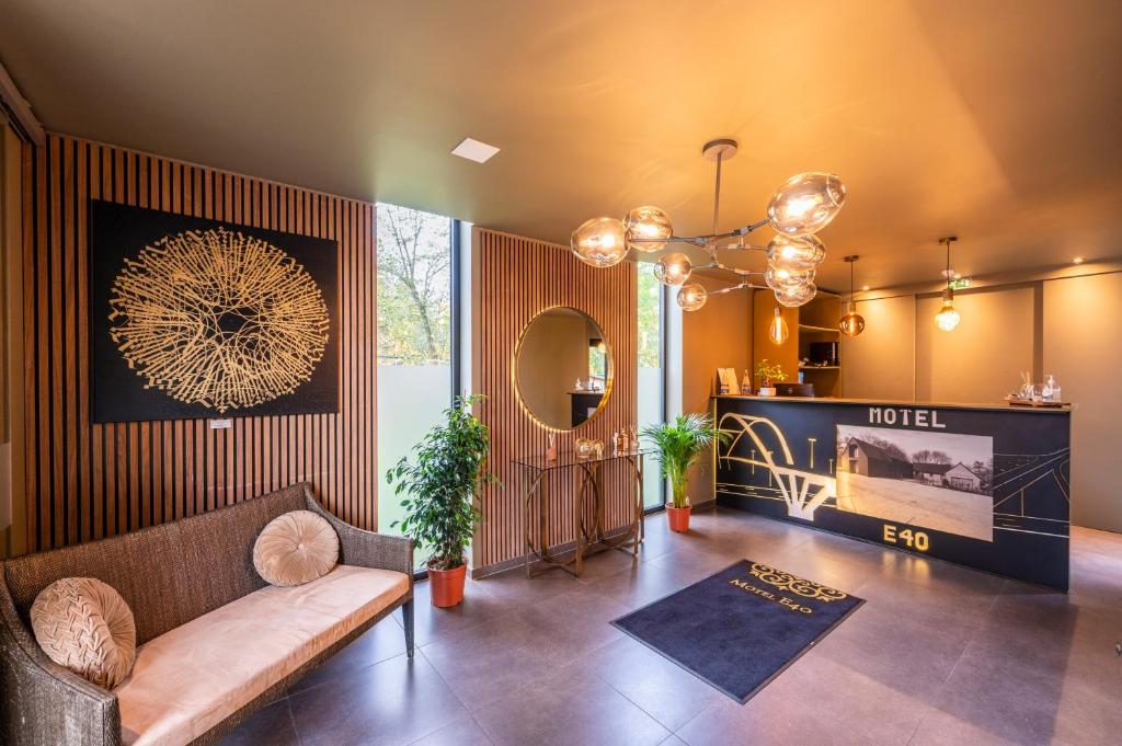 Posezení v ubytování M-otel E40
