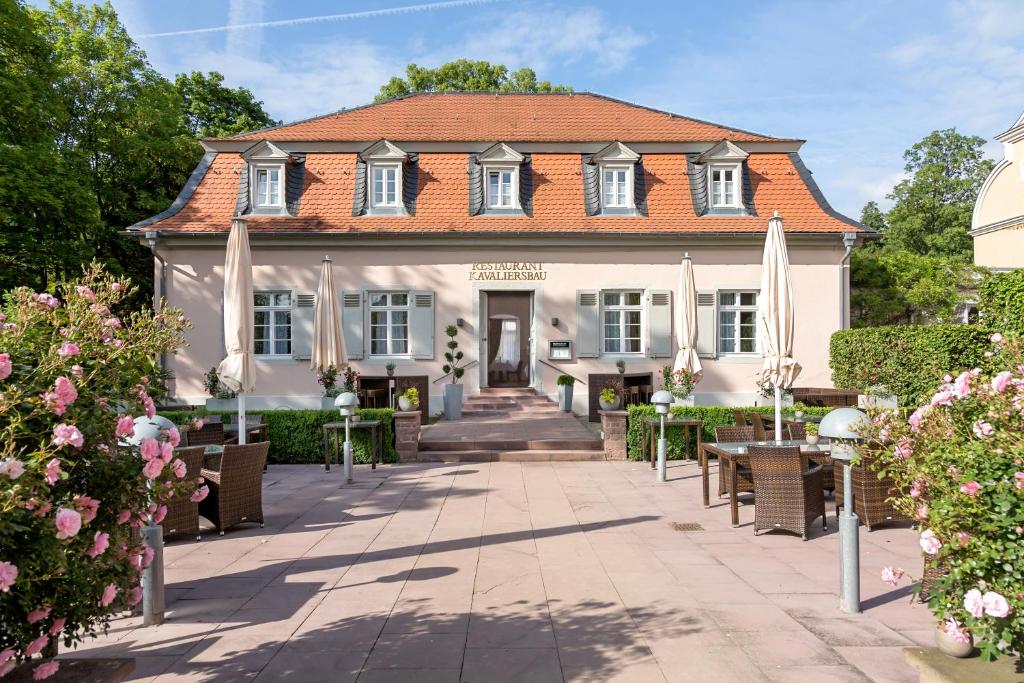 Zahrada ubytování Hotel Jagdschloss Kranichstein