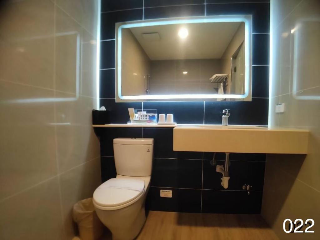 Koupelna v ubytování Wunsin Motel
