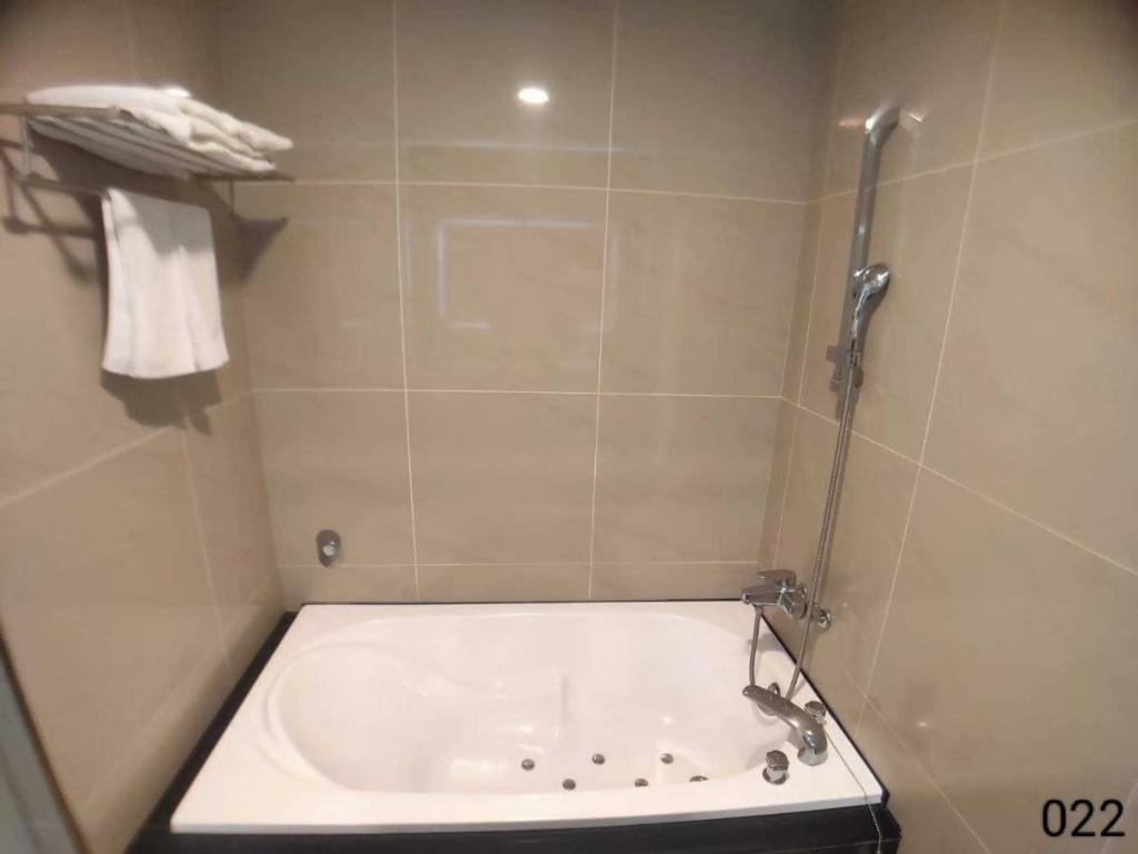 Koupelna v ubytování Wunsin Motel