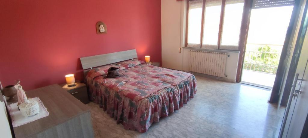 Postel nebo postele na pokoji v ubytování Casa a Cocca