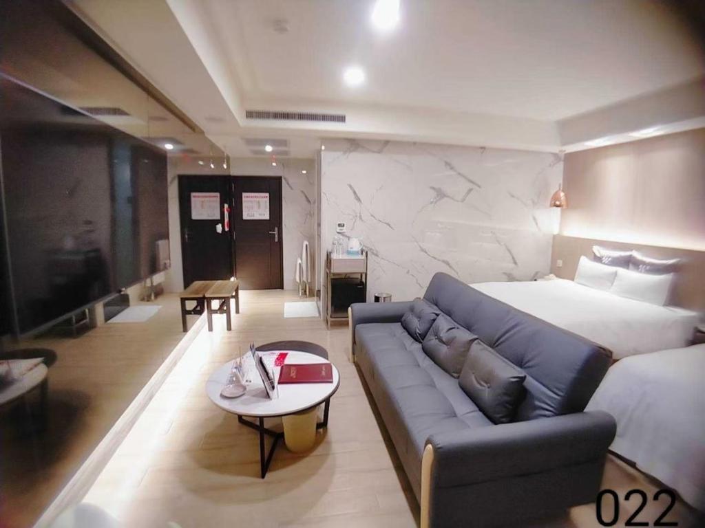 Posezení v ubytování Wunsin Motel