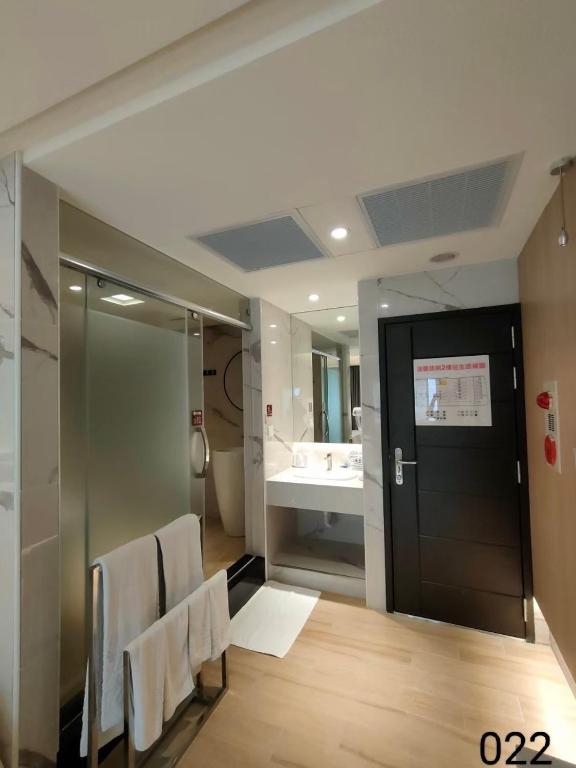 Koupelna v ubytování Wunsin Motel