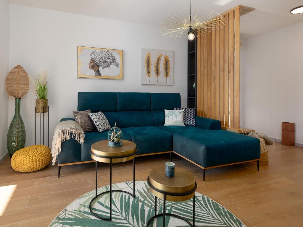 Posezení v ubytování Luxury Apartment Vabriga