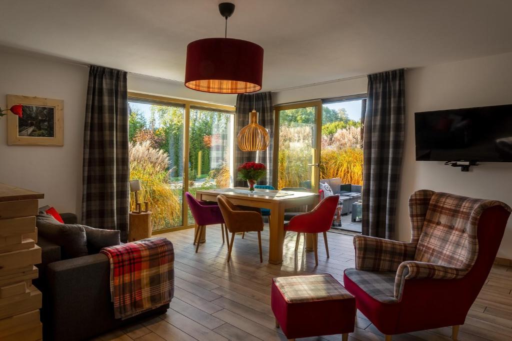 Apartamenty u Harrego II Przy Stawie Spa klimatyzacja,balkon, sauna , balia, ogród,parking - 10