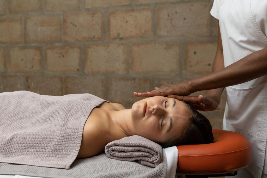 Lázně a/nebo wellness v ubytování Eco Village Baia Delle Ginestre