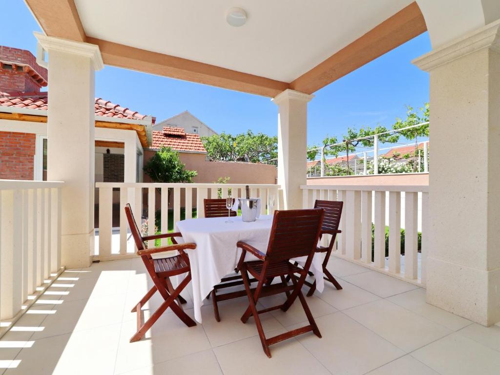 Balkón alebo terasa v ubytovaní Charming Apartment Ana
