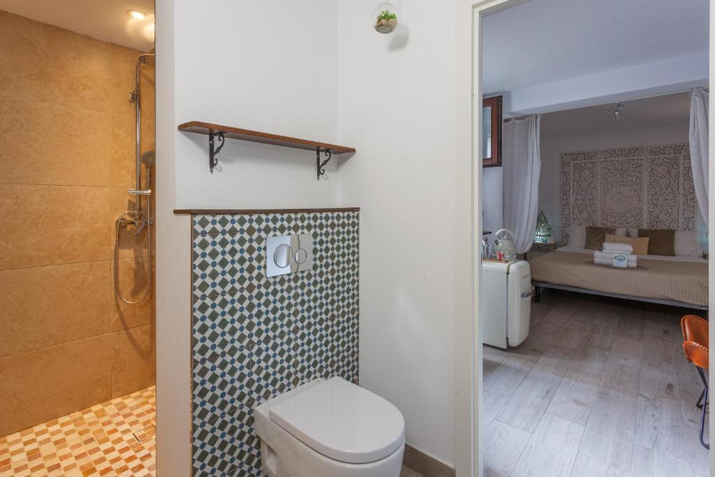 Kúpeľňa v ubytovaní Casa Catalina