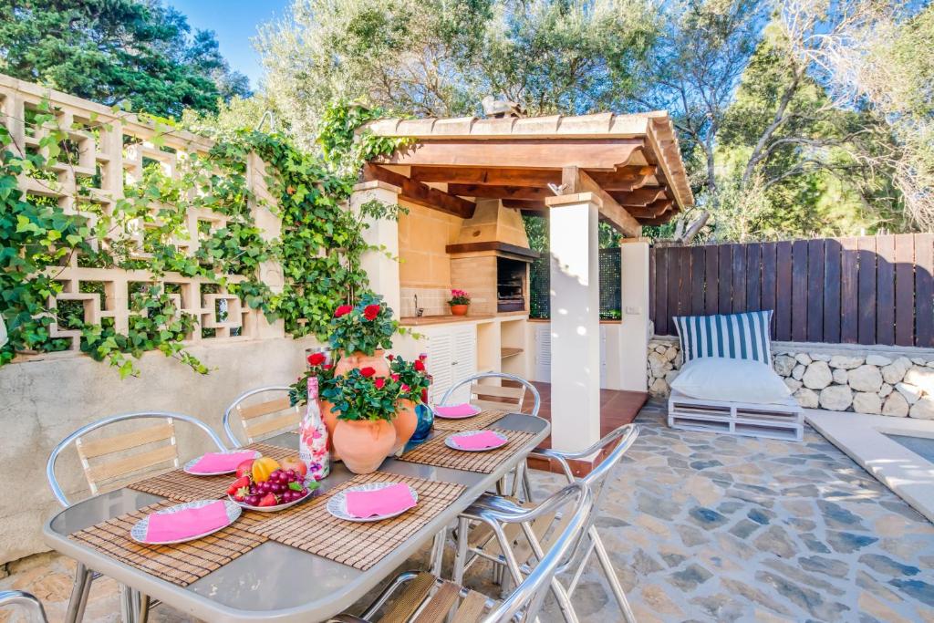 Zahrada ubytování Ideal Property Mallorca - Can Jaume