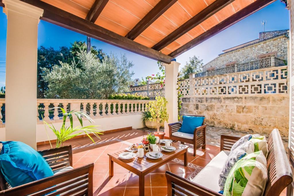 Posezení v ubytování Ideal Property Mallorca - Can Jaume