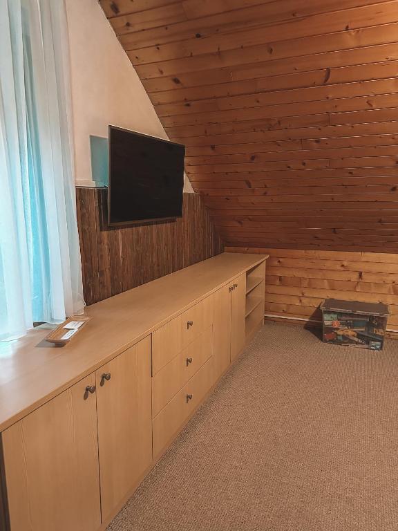 TV a/nebo společenská místnost v ubytování Apartment HM