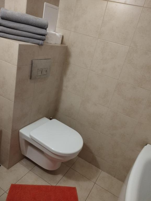 Kúpeľňa v ubytovaní Apartament Markówka w Kościelisku