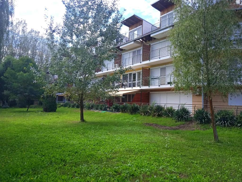 Zahrada ubytování Csiribá Apartman
