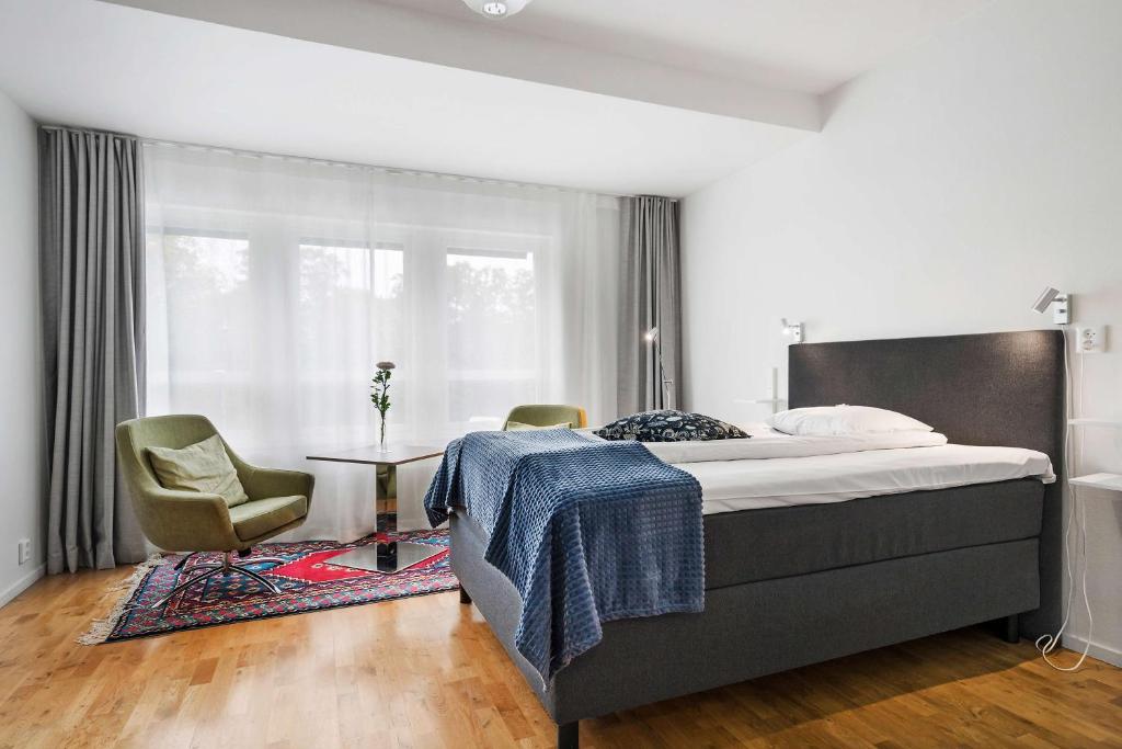 Postel nebo postele na pokoji v ubytování Best Western Hotel Varnamo