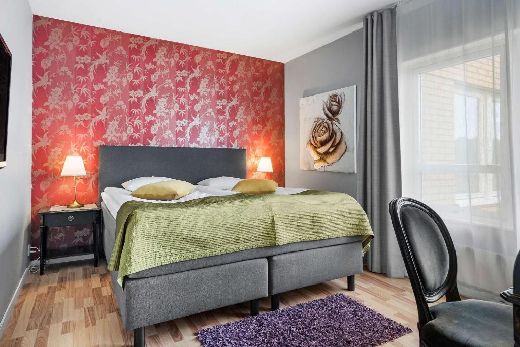 Postel nebo postele na pokoji v ubytování Best Western Hotel Varnamo