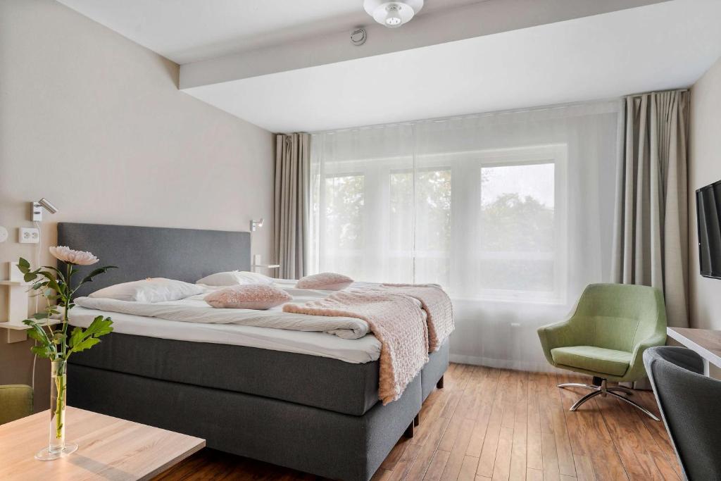 Postel nebo postele na pokoji v ubytování Best Western Hotel Varnamo