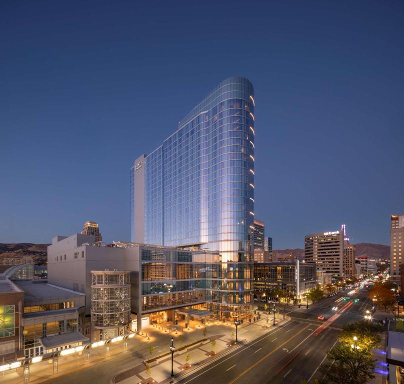 Nespecifikovaný výhled na destinaci Salt Lake City nebo výhled na město při pohledu z hotelu