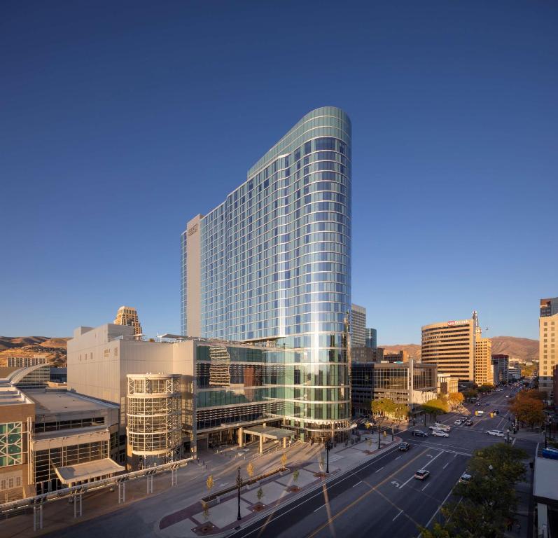 Nespecifikovaný výhled na destinaci Salt Lake City nebo výhled na město při pohledu z hotelu