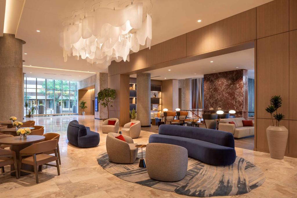 Posezení v ubytování Hyatt Regency Salt Lake City