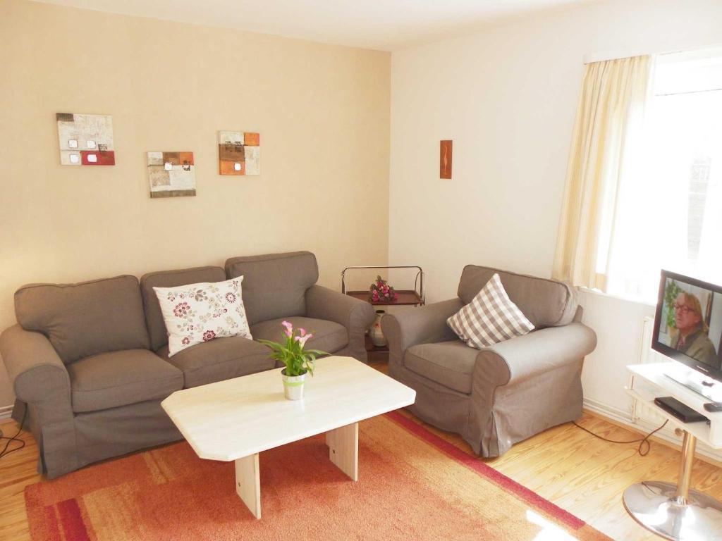 Χώρος καθιστικού στο EIC4 Bungalow Bullwinkel