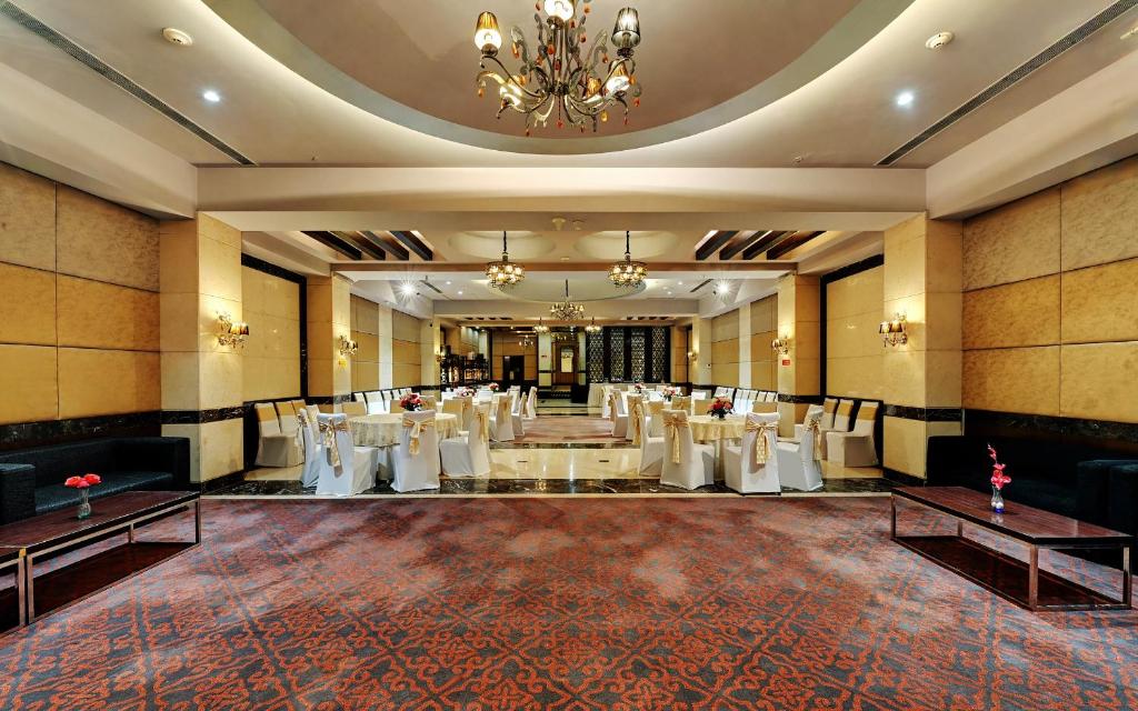 Posezení v ubytování Quality Inn Gurgaon