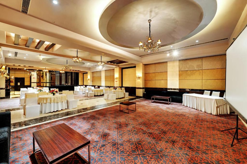 Posezení v ubytování Quality Inn Gurgaon
