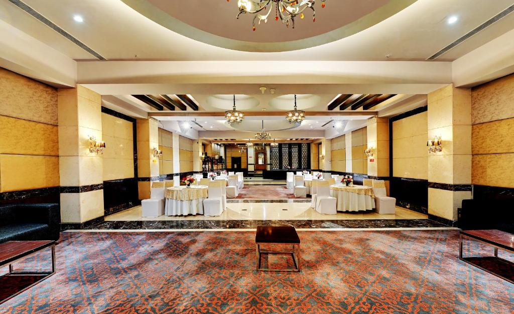 Posezení v ubytování Quality Inn Gurgaon
