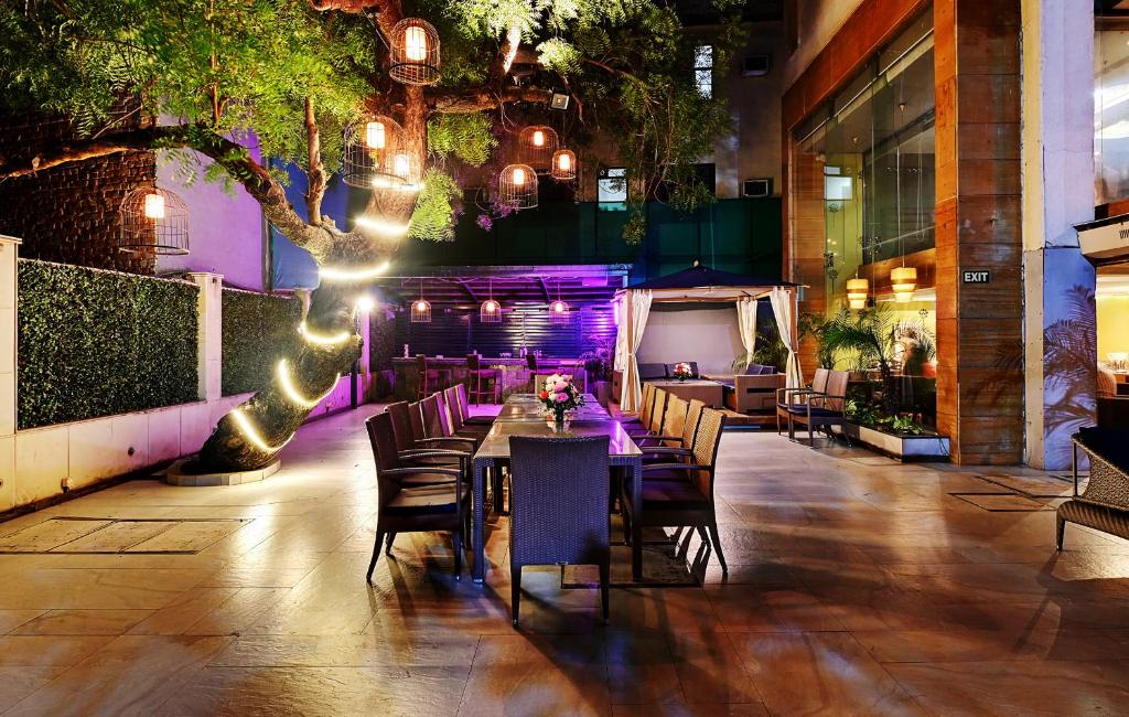 Restaurace v ubytování Quality Inn Gurgaon